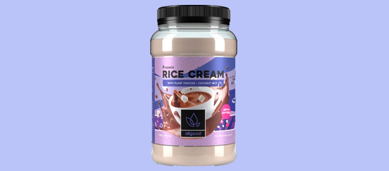 best protein powders - rice cream
