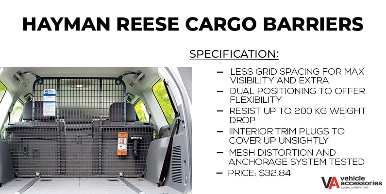 Hayman Reese Cargo Barriers