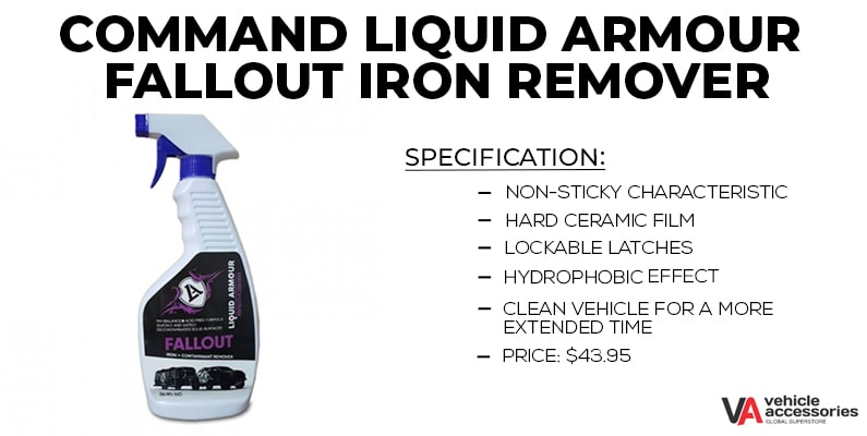 Command Liquid Armour Fallout Iron Remover