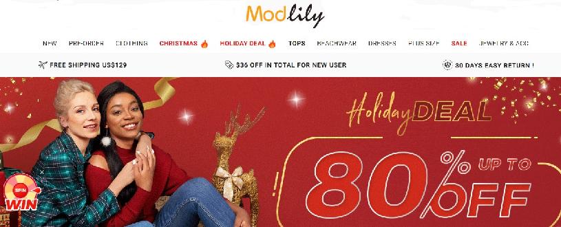 Modlily discount code
